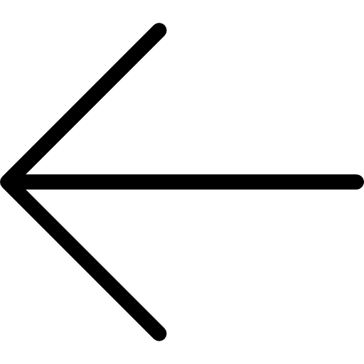 freccia sinistra Cursor creative Lineal icona