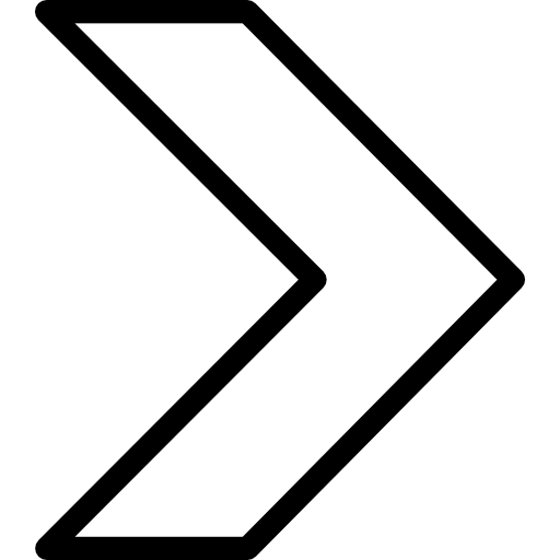 freccia destra Cursor creative Lineal icona