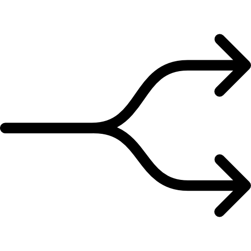 Shuffle Cursor creative Lineal icon