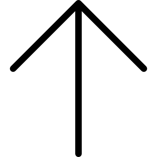 Up arrow Cursor creative Lineal icon