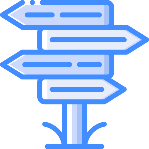 道標 Basic Miscellany Blue icon