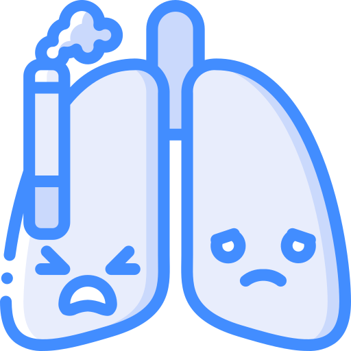 Lungs Basic Miscellany Blue icon