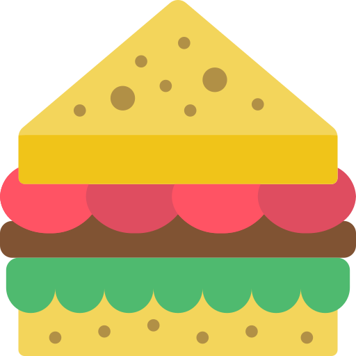 Бутерброд Basic Miscellany Flat иконка