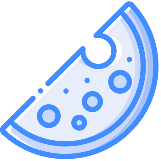 チーズ Basic Miscellany Blue icon