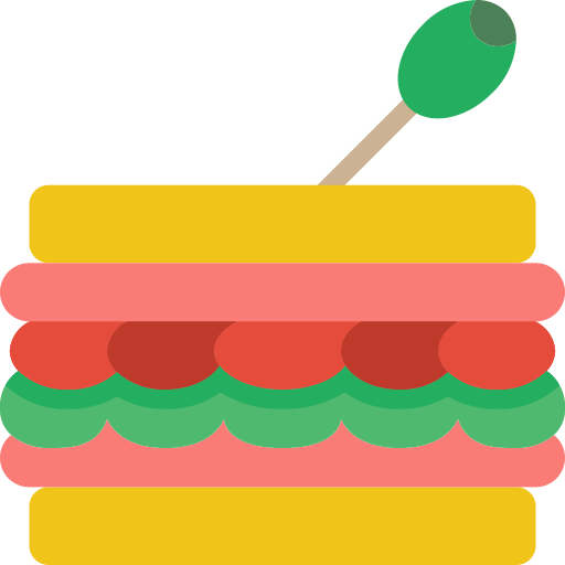 sandwich Basic Miscellany Flat icon