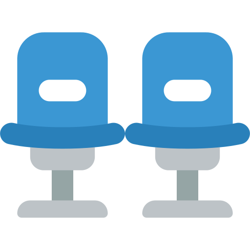 Chairs Basic Miscellany Flat icon