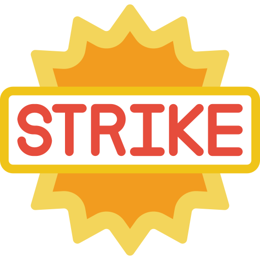 Strike Basic Miscellany Flat icon