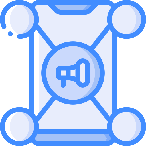 smartphone Basic Miscellany Blue icona