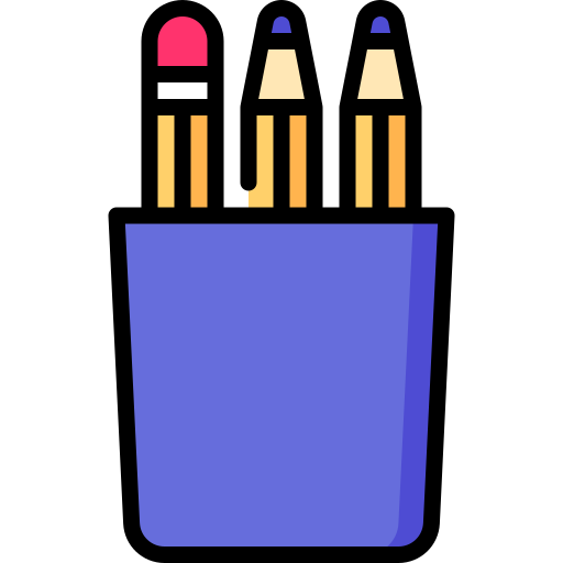 pojemnik na ołówki Special Lineal color ikona