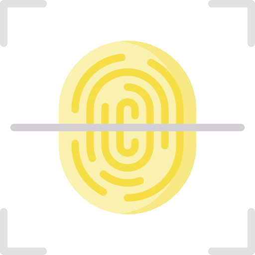 fingerabdruckscan Special Flat icon