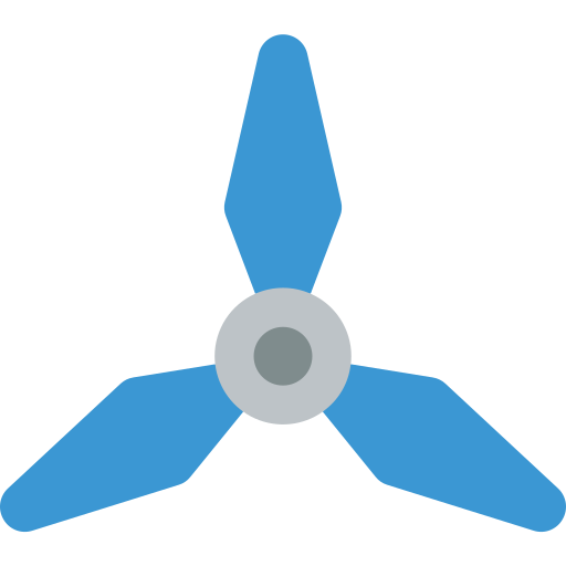 propeller Basic Miscellany Flat icoon
