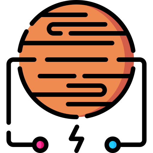 火星 Special Lineal color icon