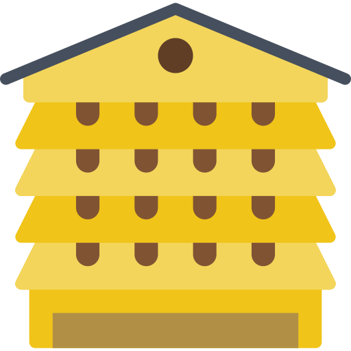 蜂の巣 Basic Miscellany Flat icon