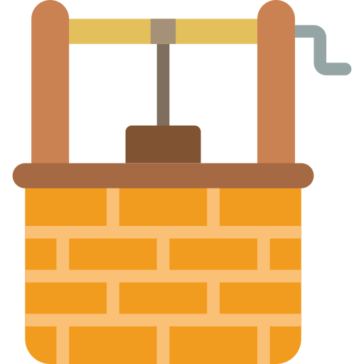 Water well Basic Miscellany Flat icon