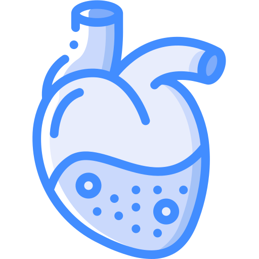 hartziekte Basic Miscellany Blue icoon