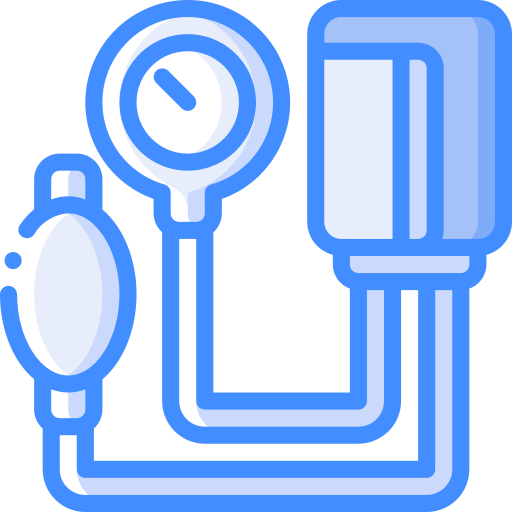 misuratore di pressione sanguigna Basic Miscellany Blue icona