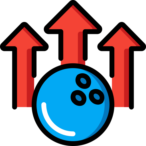 Bowling ball Basic Miscellany Lineal Color icon
