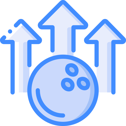kula do kręgli Basic Miscellany Blue ikona