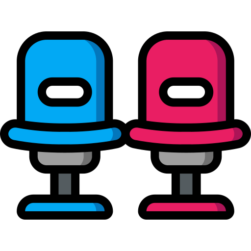 Chairs Basic Miscellany Lineal Color icon