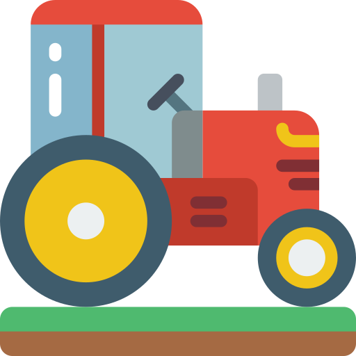 tractor Basic Miscellany Flat icono