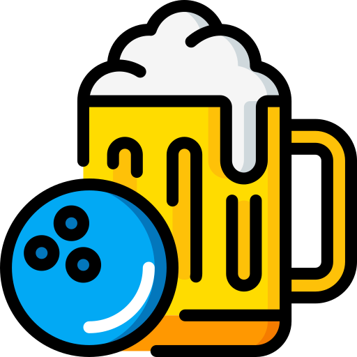ビール Basic Miscellany Lineal Color icon