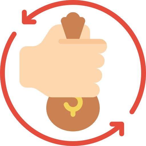 Hand gesture Basic Miscellany Flat icon