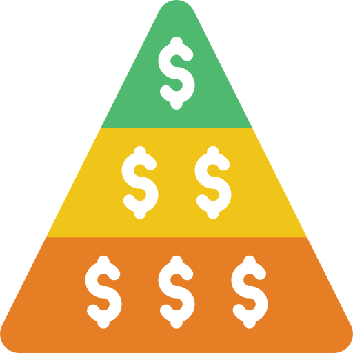 Pyramid Basic Miscellany Flat icon