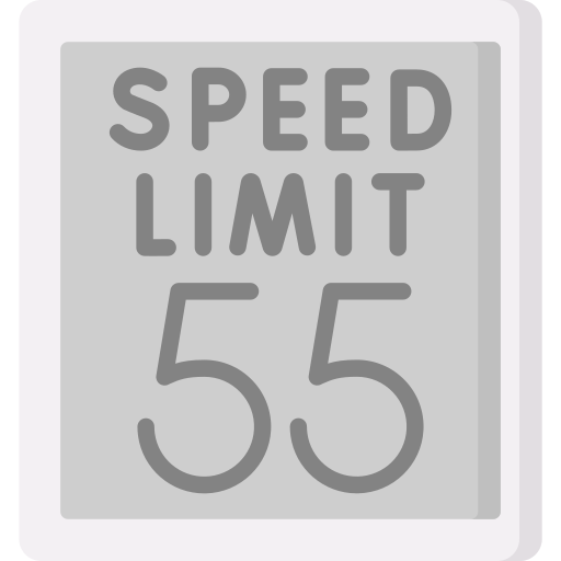 Ограничение скорости Special Flat иконка