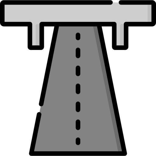 高速道路 Special Lineal color icon