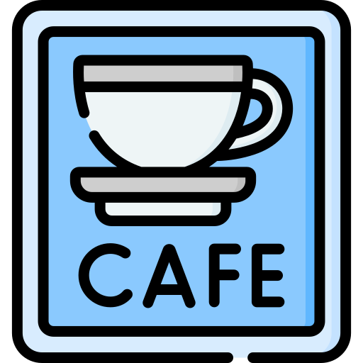 kawiarnia Special Lineal color ikona