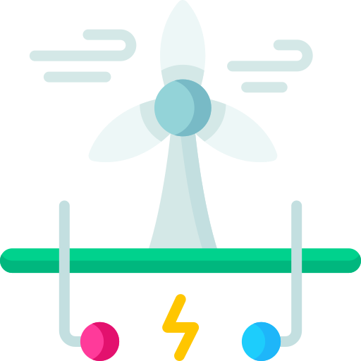 Eolic energy Special Flat icon