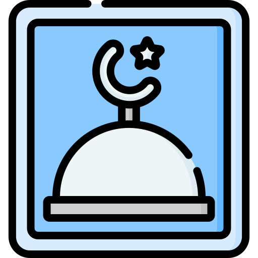 mezquita Special Lineal color icono