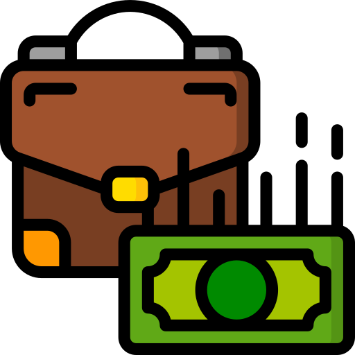 Briefcase Basic Miscellany Lineal Color icon