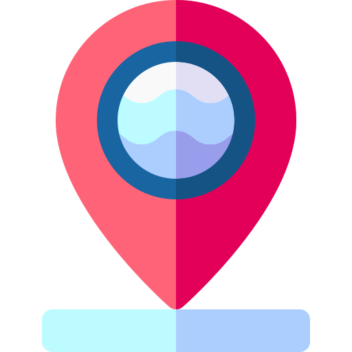 Location Basic Rounded Flat icon