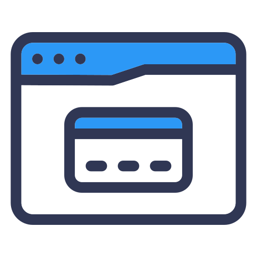 Payment method Generic Blue icon