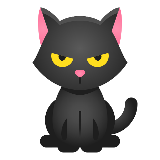 黒猫 Generic Flat Gradient icon