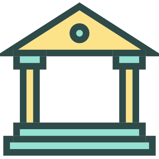 Bank Generic Outline Color icon