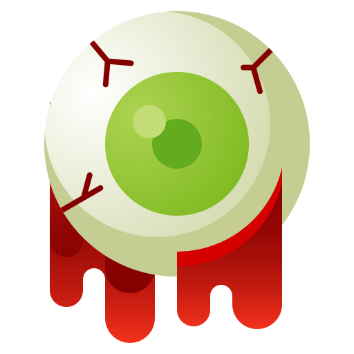Eyeball Generic Flat Gradient icon