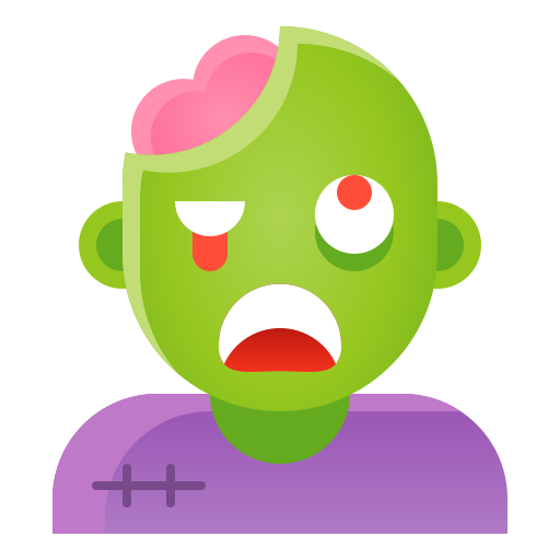 zombie Generic Flat Gradient icon