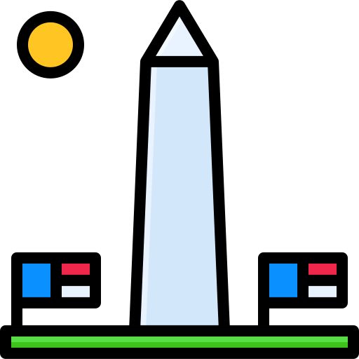 obelisco Generic Outline Color icona