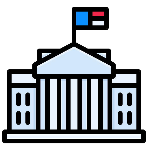 White house Generic Outline Color icon