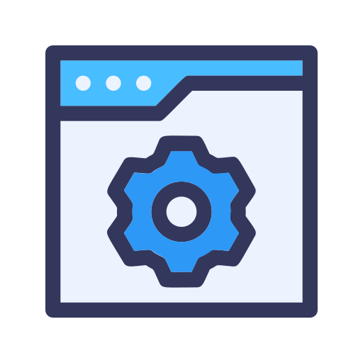 Backend Generic Outline Color icon