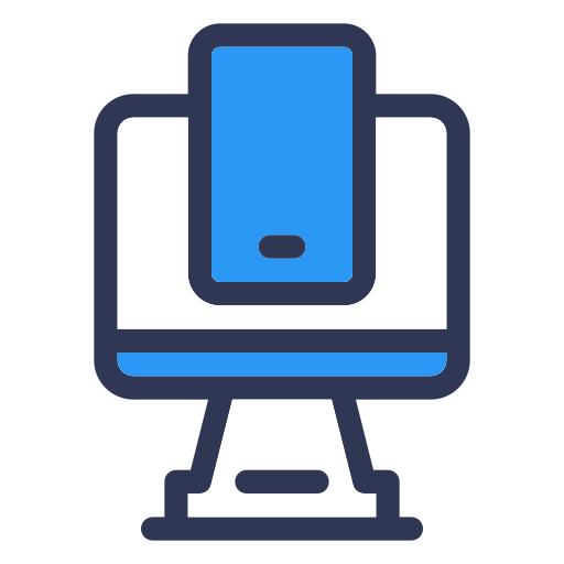 전화 Generic Blue icon