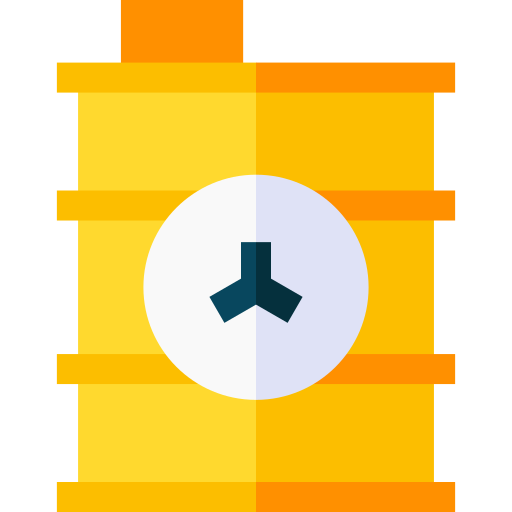 核エネルギー Basic Straight Flat icon