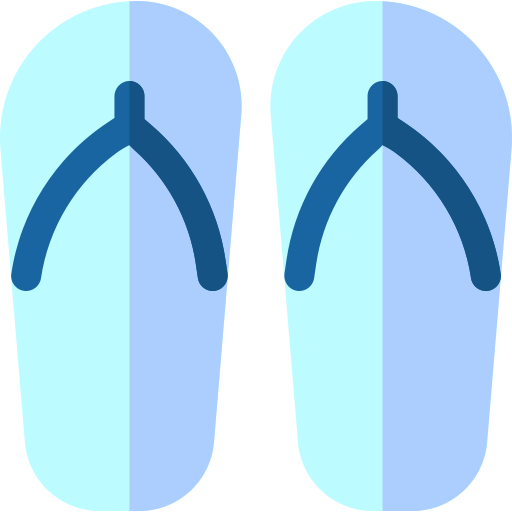 슬리퍼 Basic Rounded Flat icon