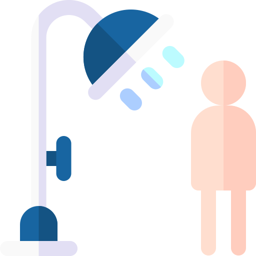 Shower Basic Rounded Flat icon