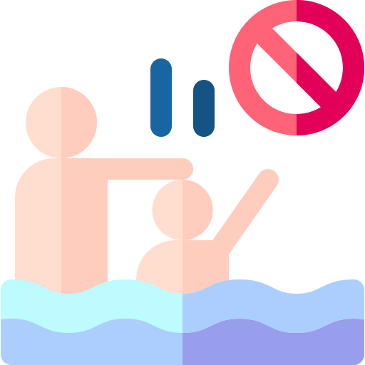 No drown Basic Rounded Flat icon