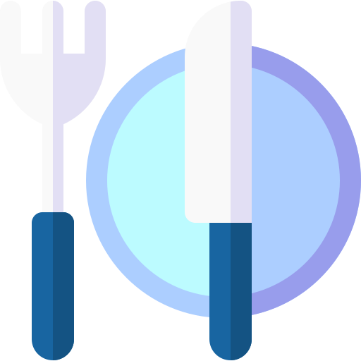 Restaurant Basic Rounded Flat icon