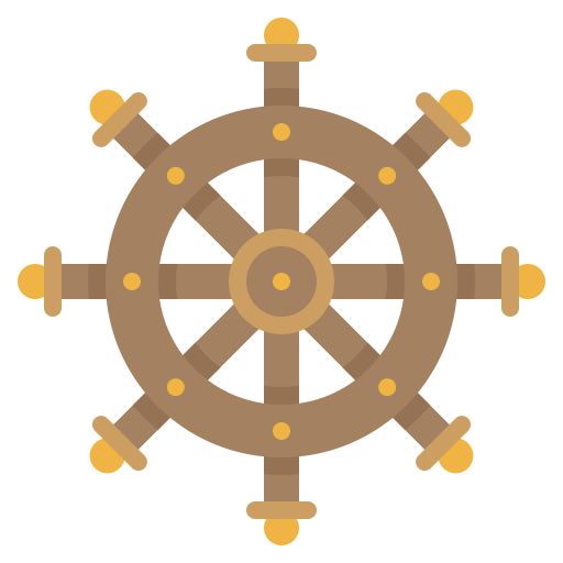 roue de navire Generic Flat Icône