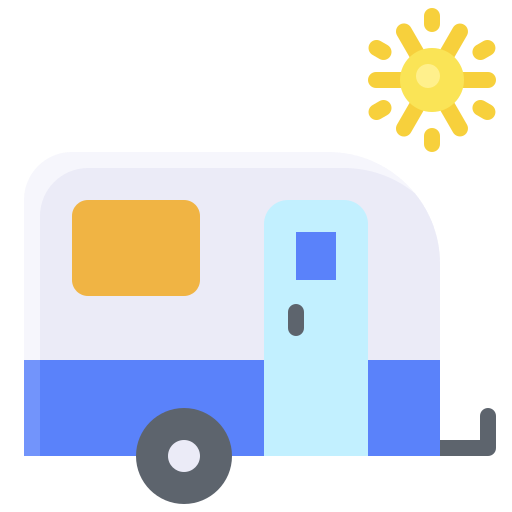 Travel trailer Generic Flat icon